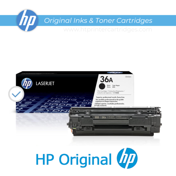 HP 36A Black Original LaserJet Toner Cartridge - (CB436A)_printer cartridges_1