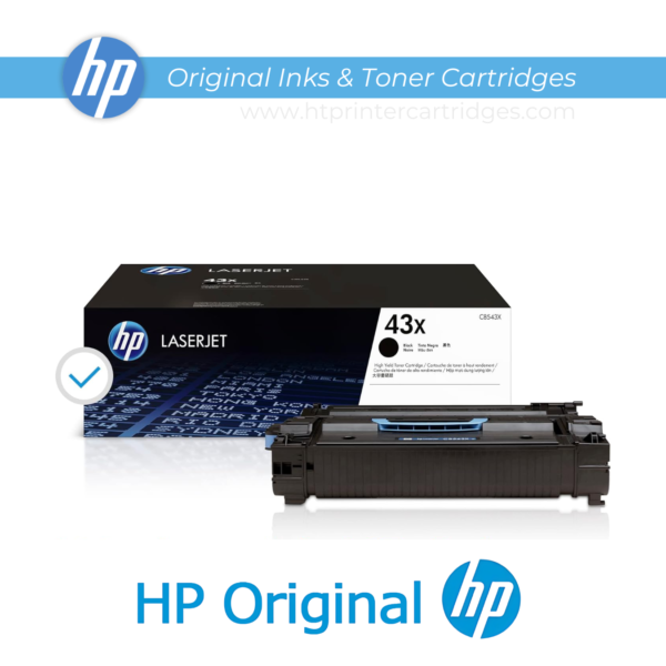 HP 43X High Yield Black Original LaserJet Toner Cartridge - (C8543X)_printer cartridges_1