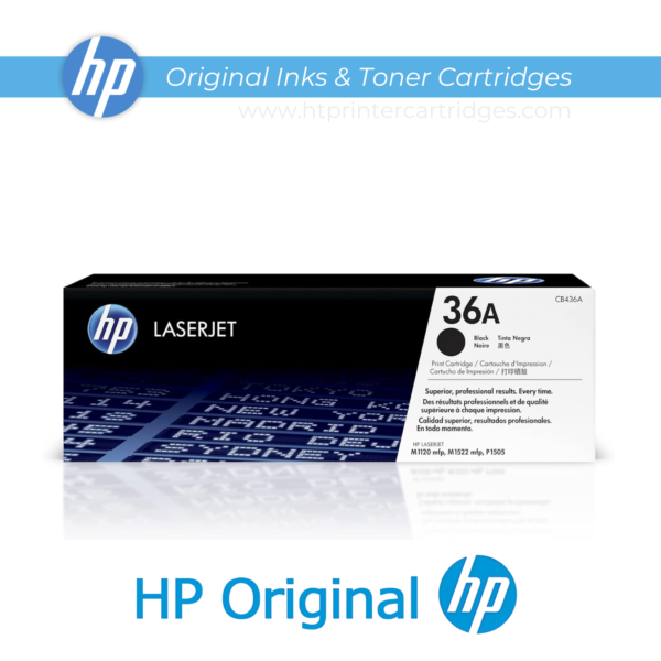 HP 36A Black Original LaserJet Toner Cartridge - (CB436A)_printer cartridges_2