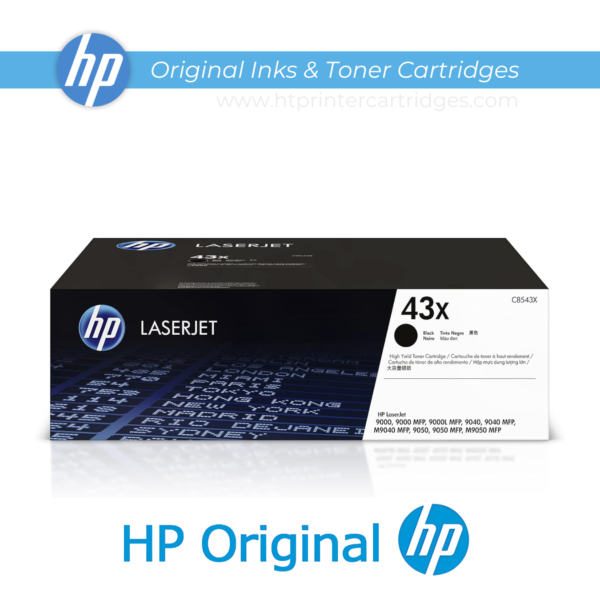 HP 43X High Yield Black Original LaserJet Toner Cartridge - (C8543X)_printer cartridges_1