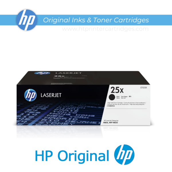 HP 25X High Yield Black Original LaserJet Toner Cartridge - (CF325X)_printer cartridges_2