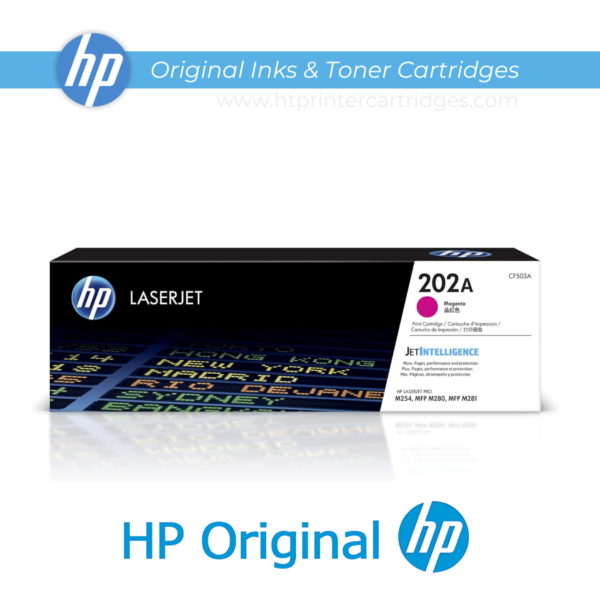 HP 202A Magenta Original LaserJet Toner Cartridge - (CF503A)_printer cartridges_2