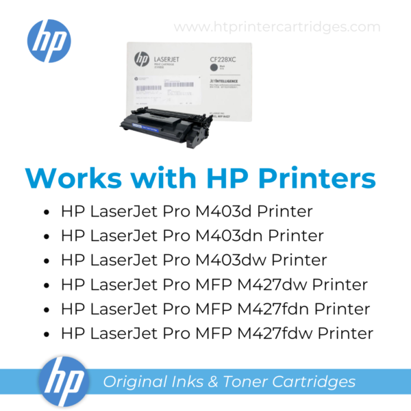 HP 28X High Yield Black Original Laserjet Toner Cartridge - (CF228XC)_printer cartridges_3