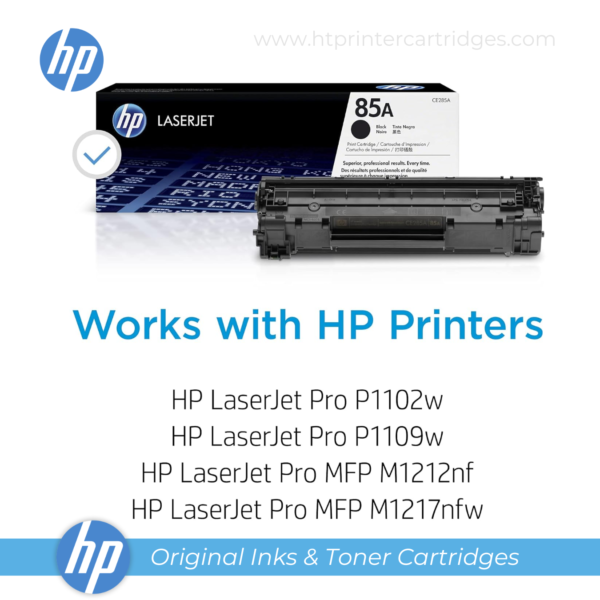 HP 85A Black Original LaserJet Toner Cartridge - (CE285A)_printer cartridges_4