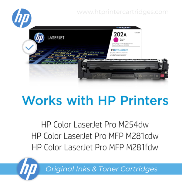HP 202A Magenta Original LaserJet Toner Cartridge - (CF503A)_printer cartridges_4