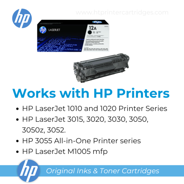 HP 12A Black Original LaserJet Toner Cartridge - (Q2612A)_printer cartridges_4