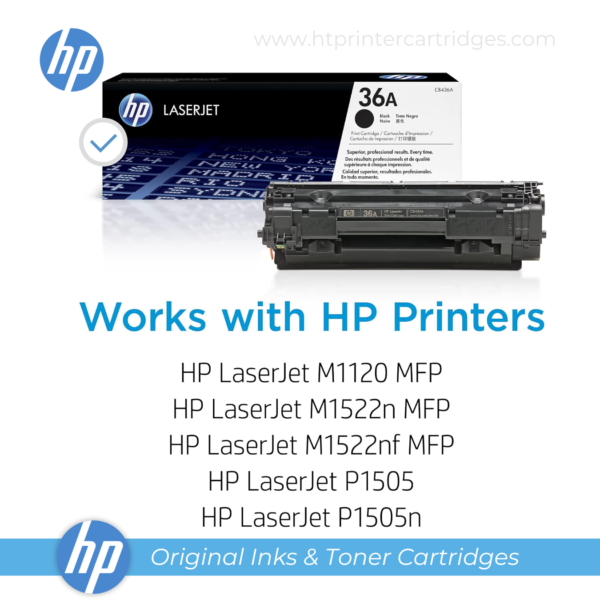 HP 36A Black Original LaserJet Toner Cartridge - (CB436A)_printer cartridges_4