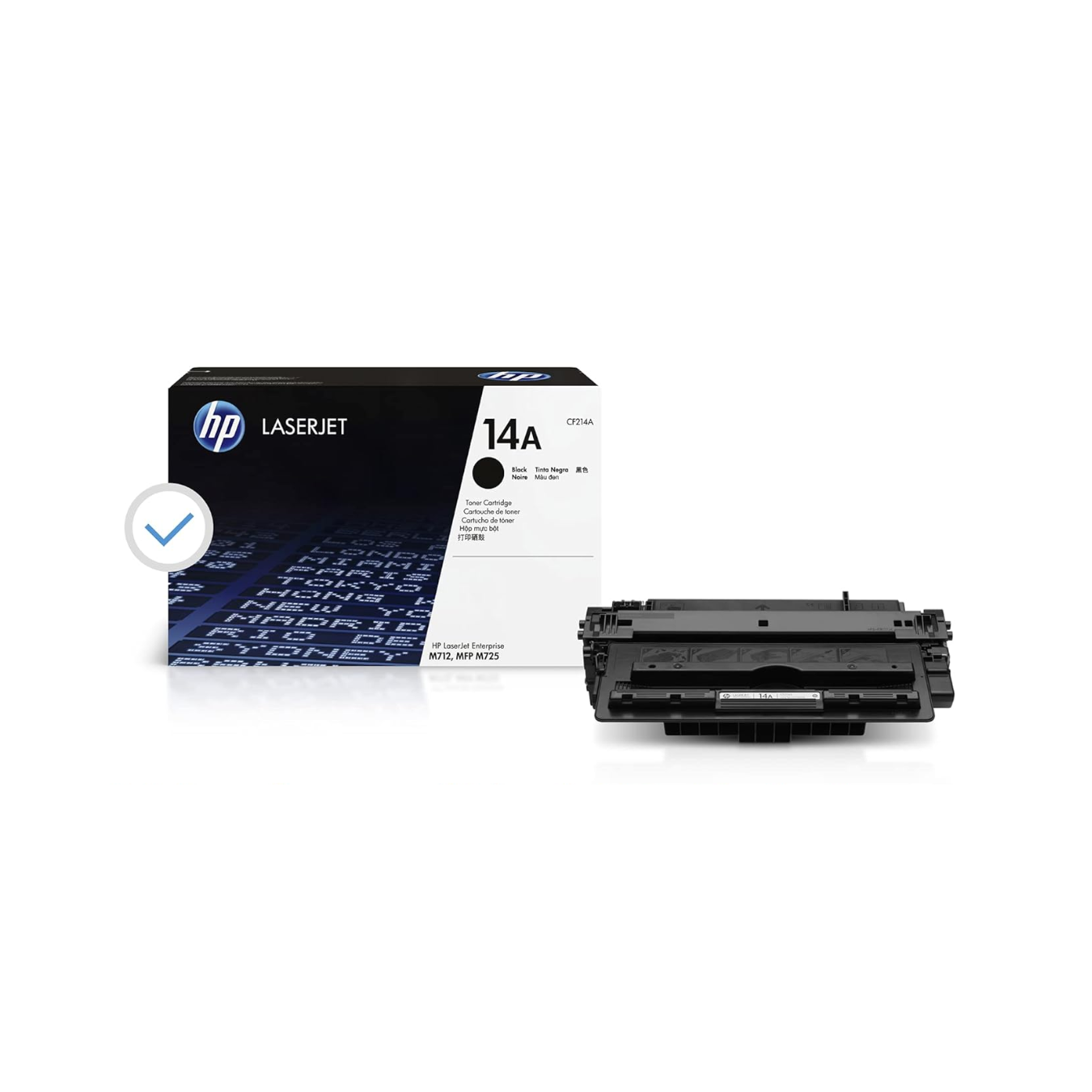 HP 14A Black Original LaserJet Toner Cartridge (CF214A) price in India