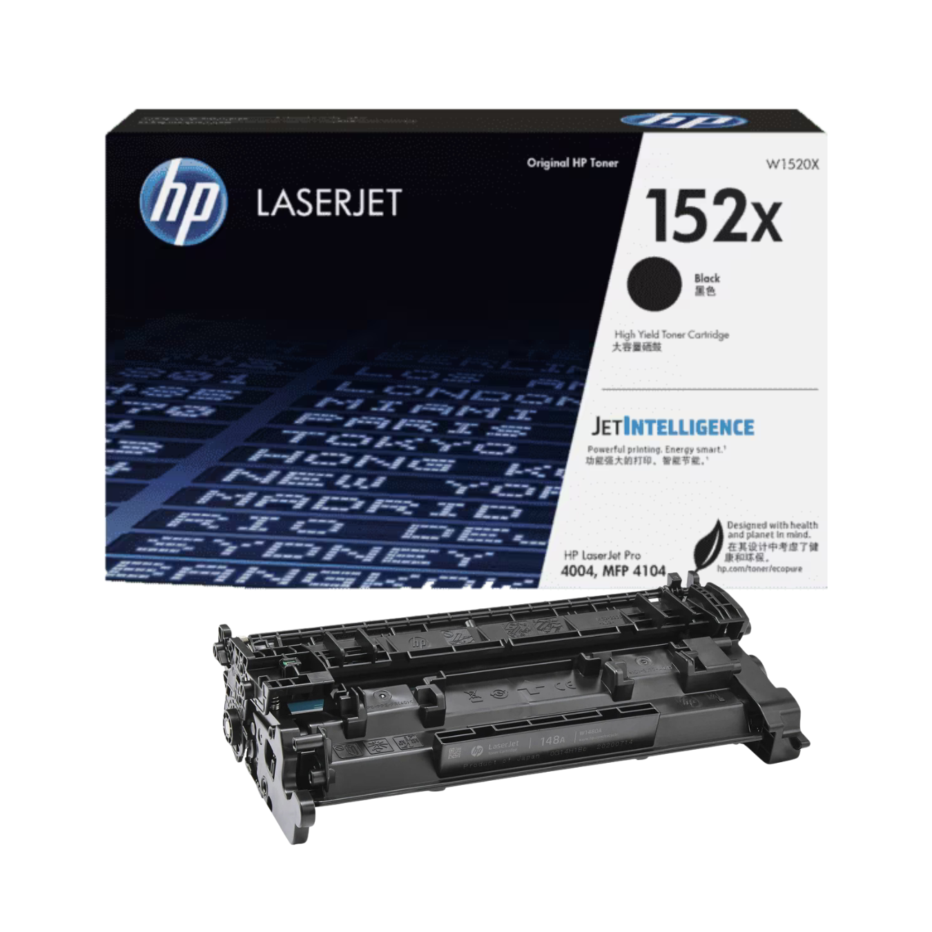 HP 152X Black Original LaserJet Toner Cartridge (W1520X) price in India