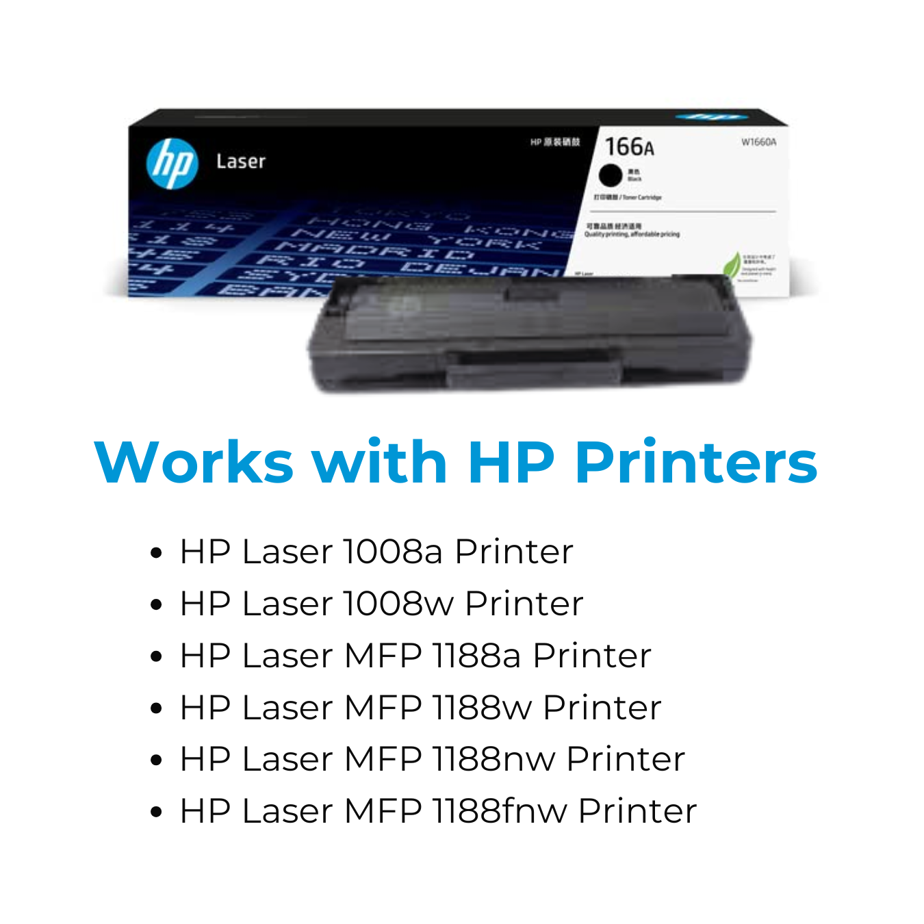 hp w1660a toner cartridge price in India