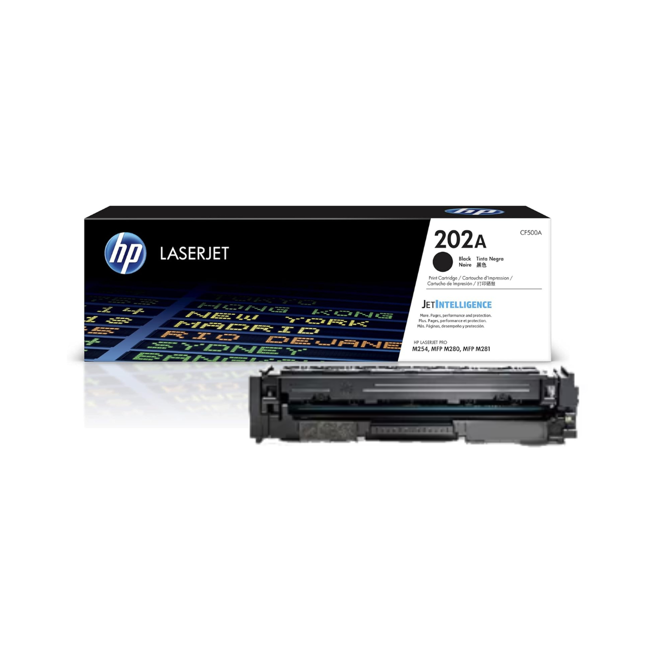 HP 202A Black Original LaserJet Toner Cartridge (CF500A) price in India