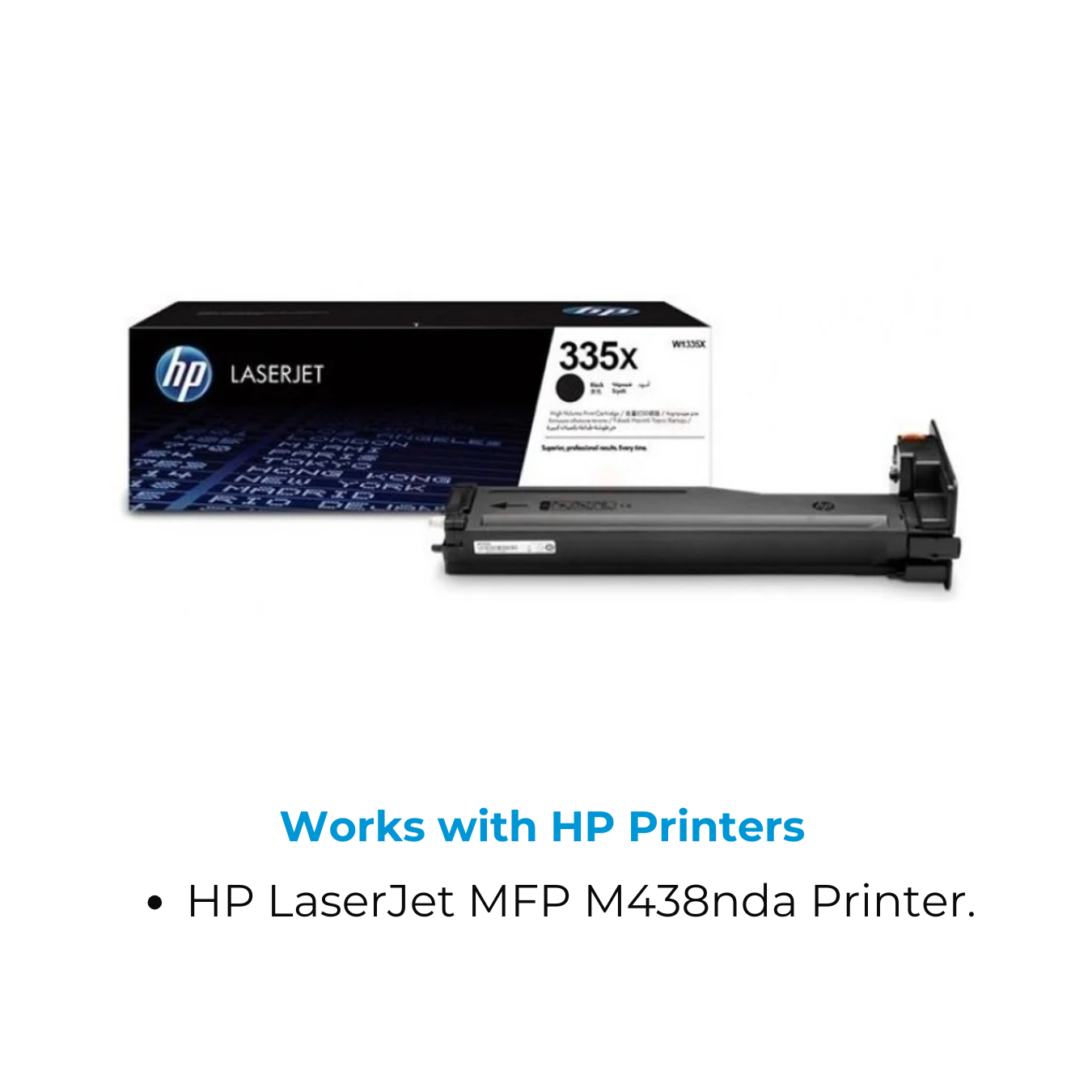 hp w1335x toner cartridge price in India