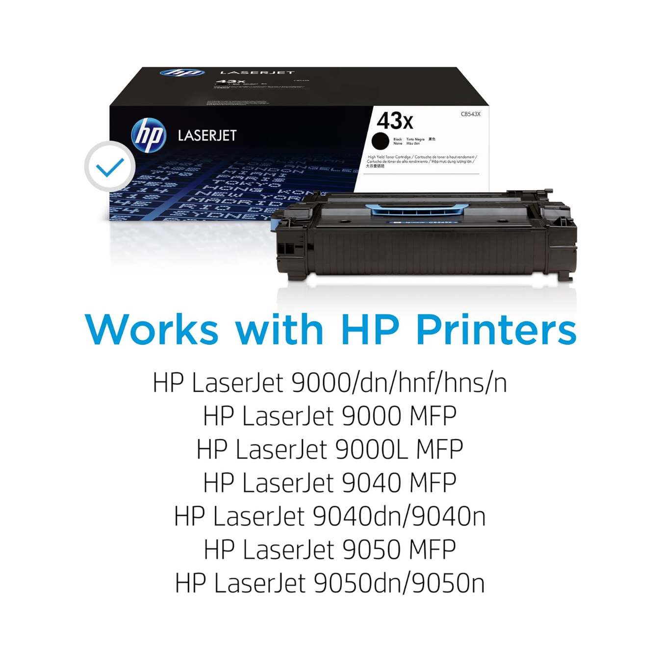 HP 43X High Yield Black Original LaserJet Toner Cartridge (C8543X) | hp 43xtoner cartridge | c8543x toner cartridge | hp c8543x toner cartridge - Image 4