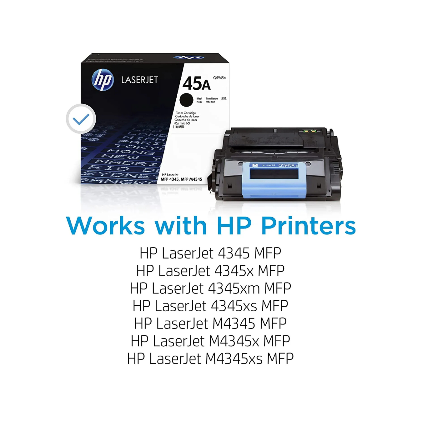 HP 45A Black Original LaserJet Toner Cartridge (Q5945A) | hp 45a toner cartridge | q5945a toner cartridge | hp q5945a toner cartridge - Image 4