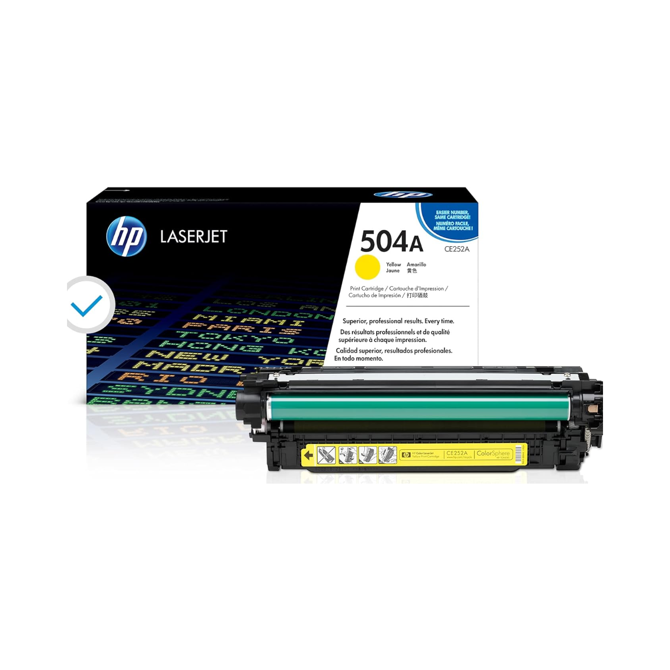 HP 504A Yellow Original LaserJet Toner Cartridge (CE252A) price in India