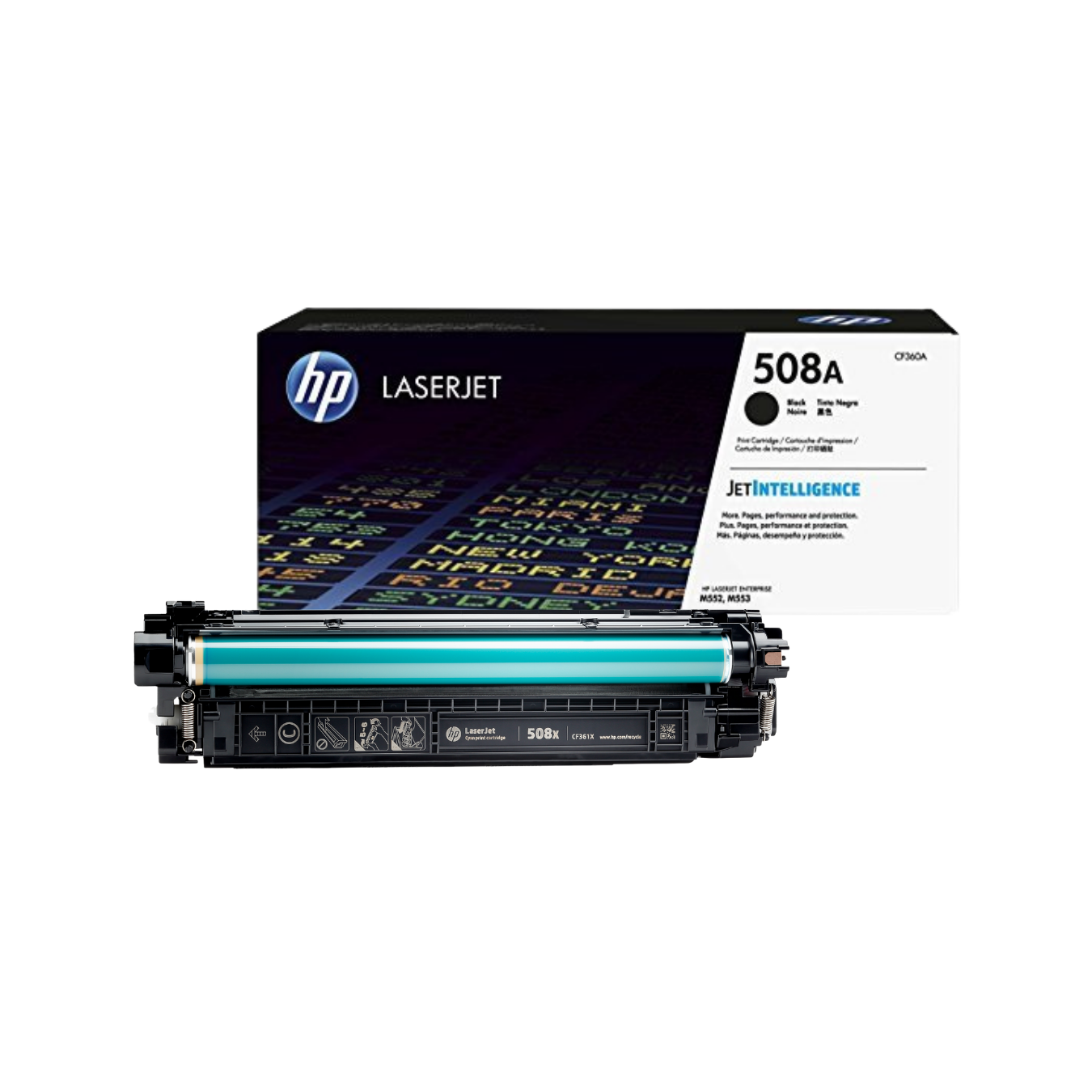 HP 508A Black Original LaserJet Toner Cartridge (CF360A) price in India