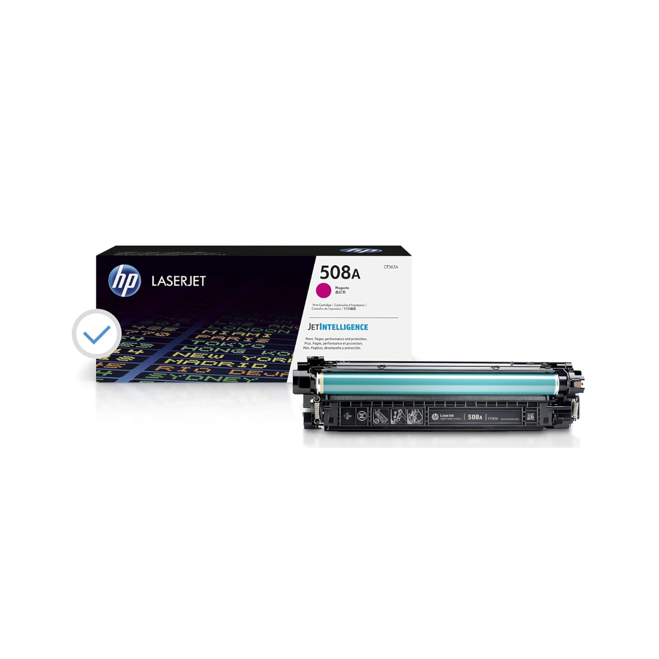 HP 508A Magenta Original LaserJet Toner Cartridge (CF363A) | hp 508a toner cartridge | cf363a toner cartridge | hp cf363a toner cartridge
