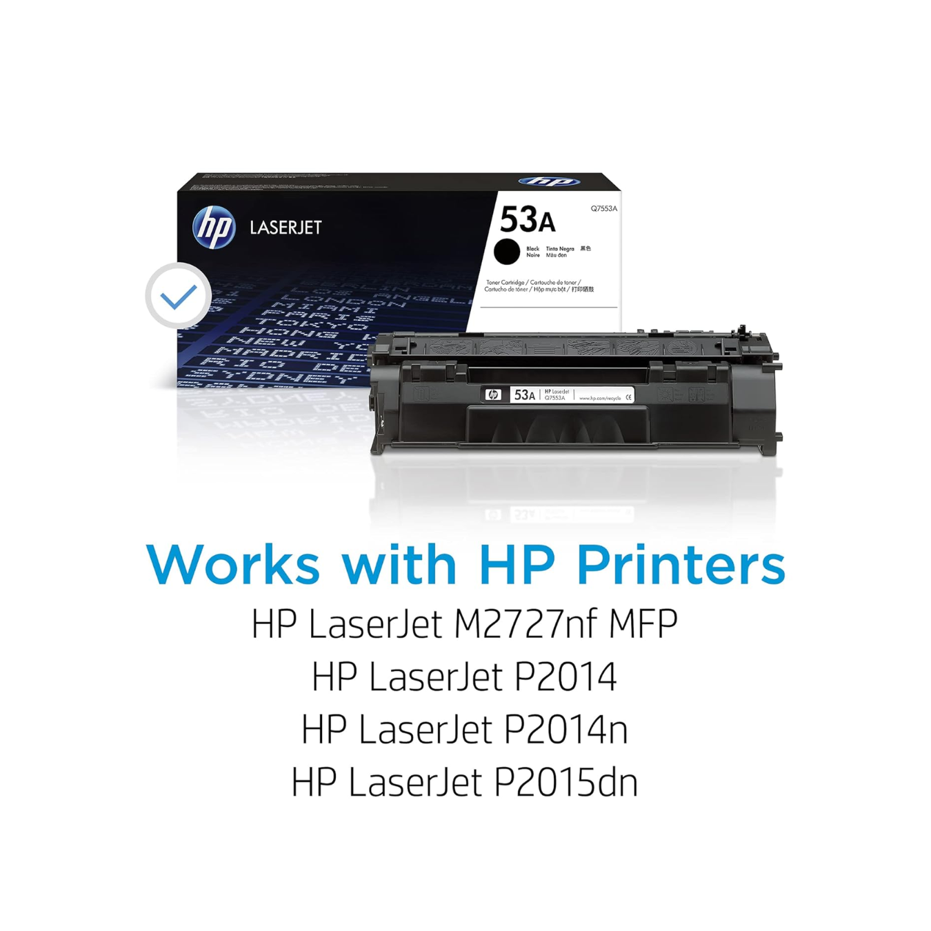 hp q7553a toner cartridge price in India