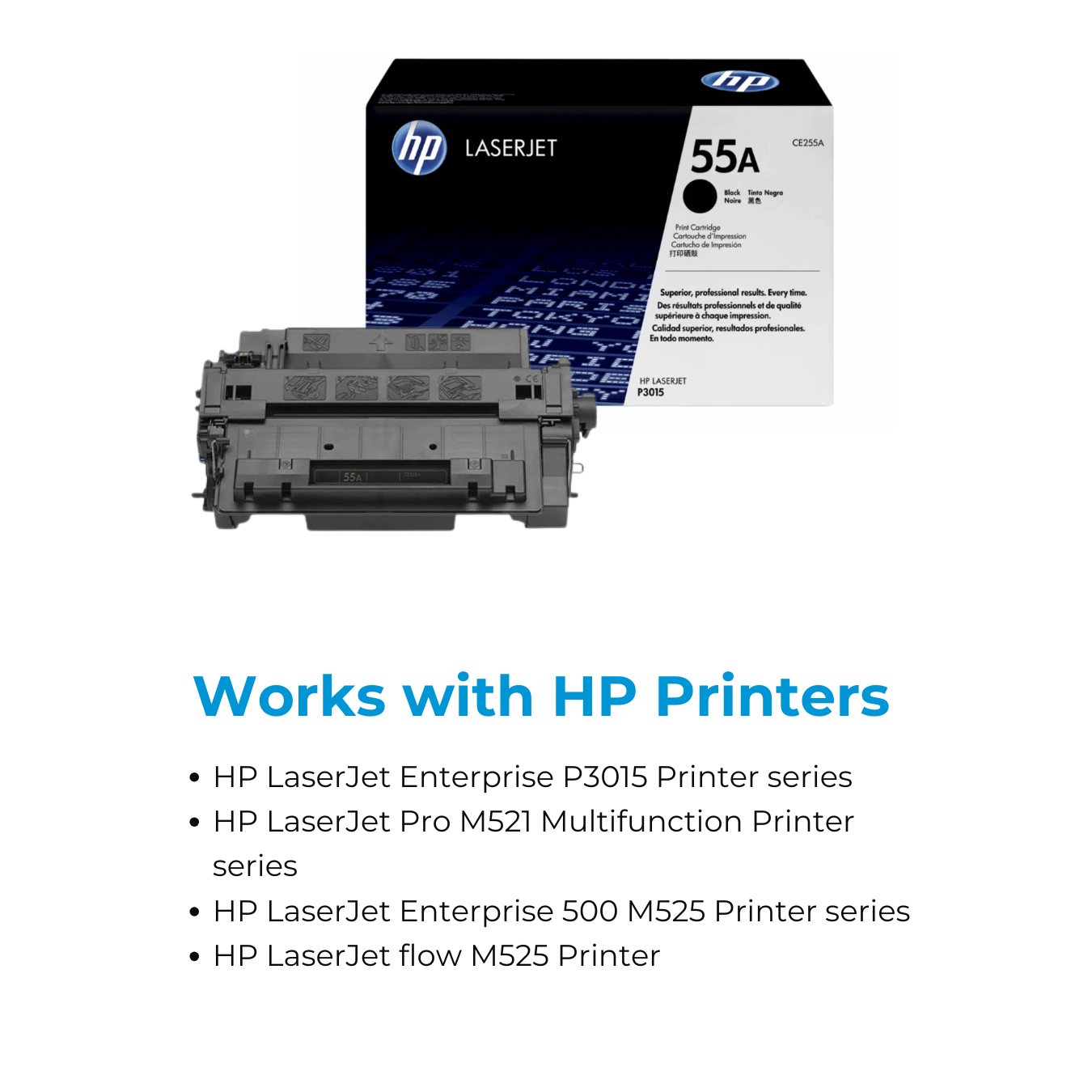 hp ce255a toner cartridge price in India