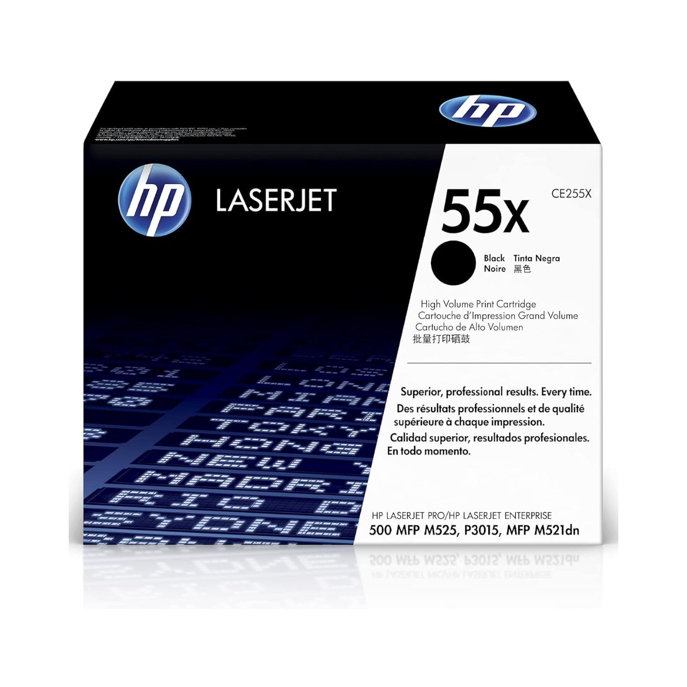 HP 55X High Yield Black Original LaserJet Toner Cartridge (CE255XC) | hp 55xtoner cartridge | ce255xc toner cartridge | hp ce255xc toner cartridge - Image 2