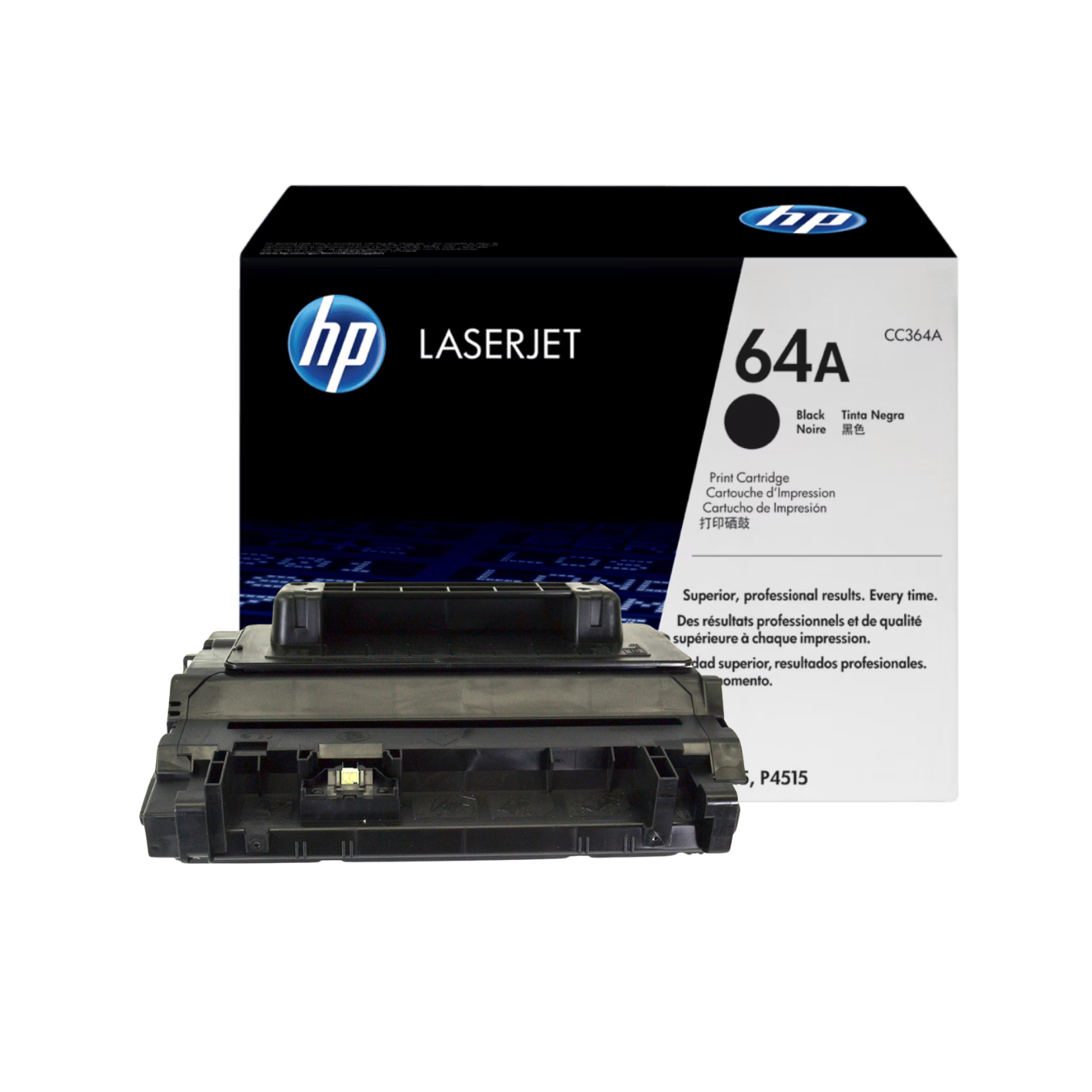 HP 64A Black Original LaserJet Toner Cartridge (CC364A) | hp 64a toner cartridge | cc364a toner cartridge | hp cc364a toner cartridge