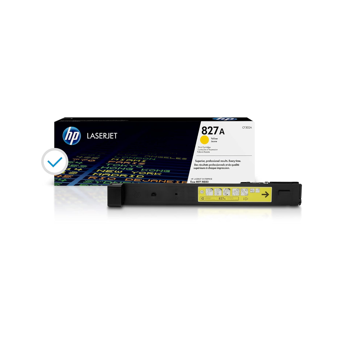 HP 827A Yellow Original LaserJet Toner Cartridge (CF302A) price in India