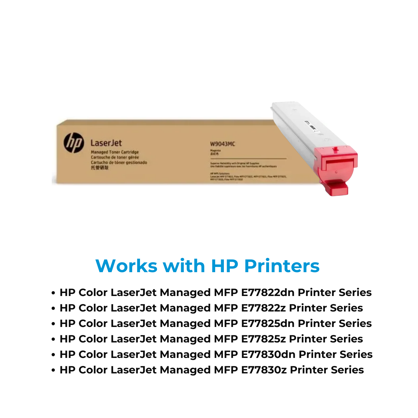 HP W9043MC Magenta Original LaserJet Toner Cartridge | hp w9043mc toner cartridge | w9043mc toner cartridge | hp w9043mc toner cartridge - Image 4