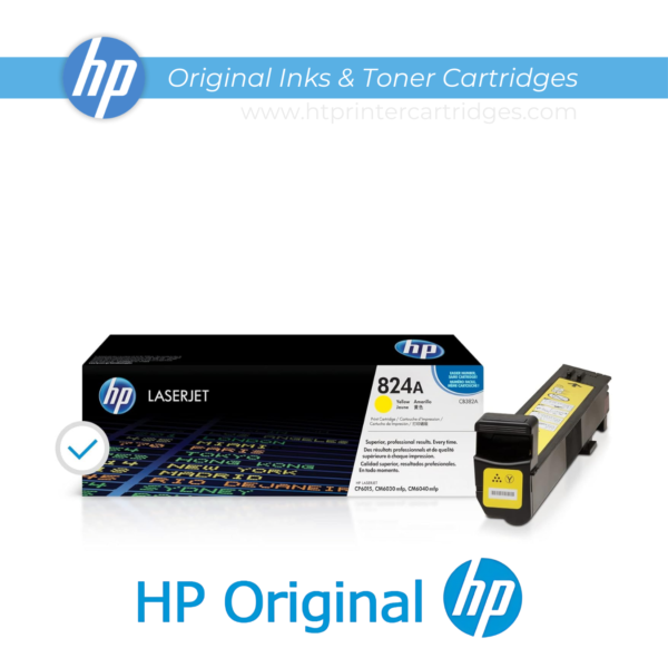 HP 824A Yellow Original LaserJet Toner Cartridge - (CB382A)_printer cartridges_1
