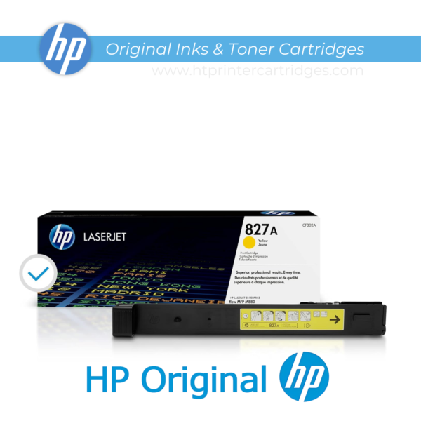 HP 827A Yellow Original LaserJet Toner Cartridge - (CF302A)_printer cartridges_1