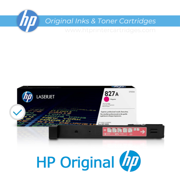 HP 827A Magenta Original LaserJet Toner Cartridge - (CF303A)_printer cartridges_1