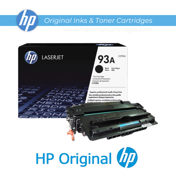 HP 93A Black Original LaserJet Toner Cartridge - (CZ192A)_printer cartridges_1