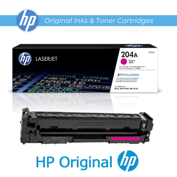 HP 204A Magenta Original LaserJet Toner Cartridge - (CF513A)_1