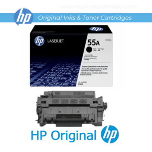 HP 55A Black LaserJet Toner Cartridge – (CE255A) | Compatible with HP LaserJet Enterprise P3015 Printer, HP LaserJet Pro M521 Multifunction Printer, HP LaserJet Enterprise 500 M525 Printer, HP LaserJet flow M525 Printer