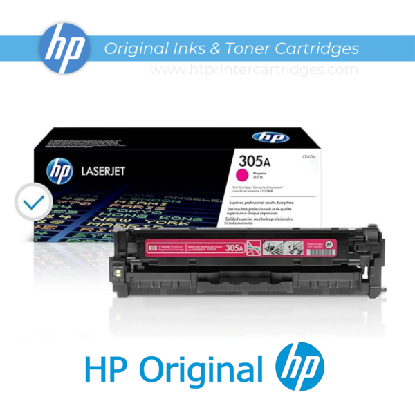 HP 305A Magenta Original LaserJet Toner Cartridge - (CE413A)_1