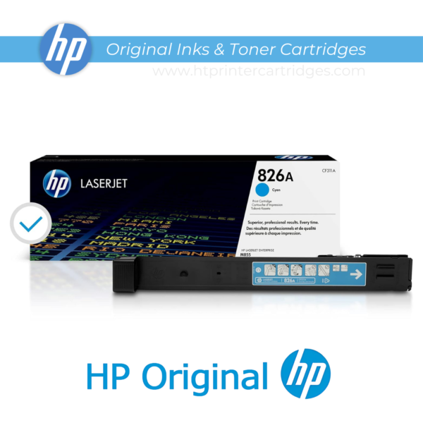 HP 826A Cyan Original LaserJet Toner Cartridge - (CF311A)_1