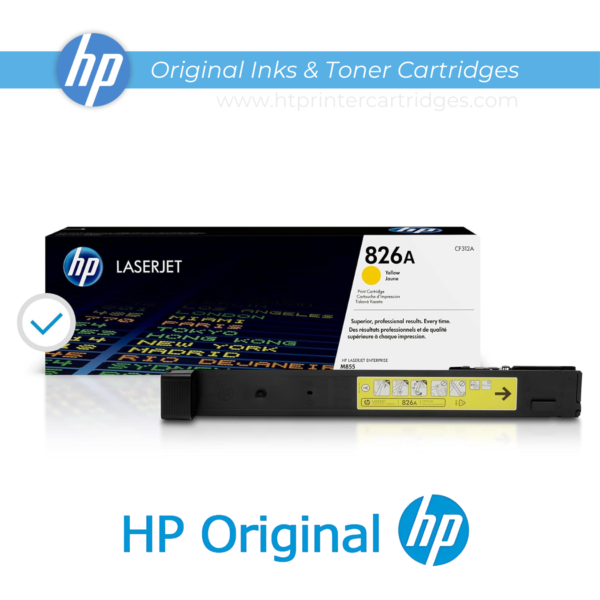 HP 826A Yellow Original LaserJet Toner Cartridge - (CF312A)_1