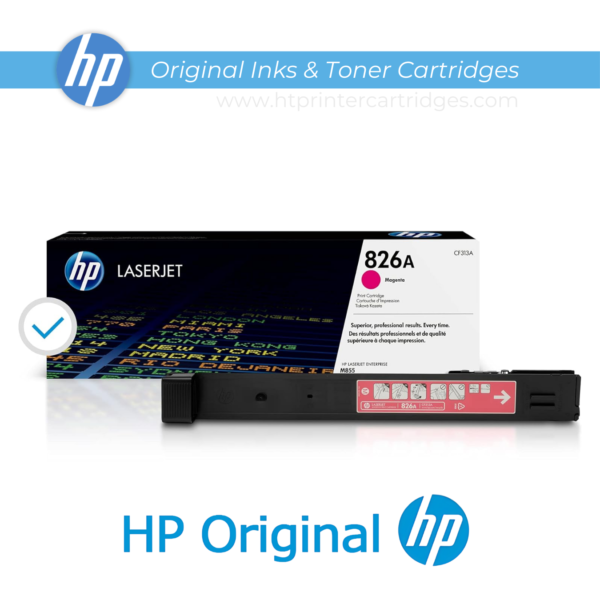 HP 826A Magenta Original LaserJet Toner Cartridge - (CF313A)_1