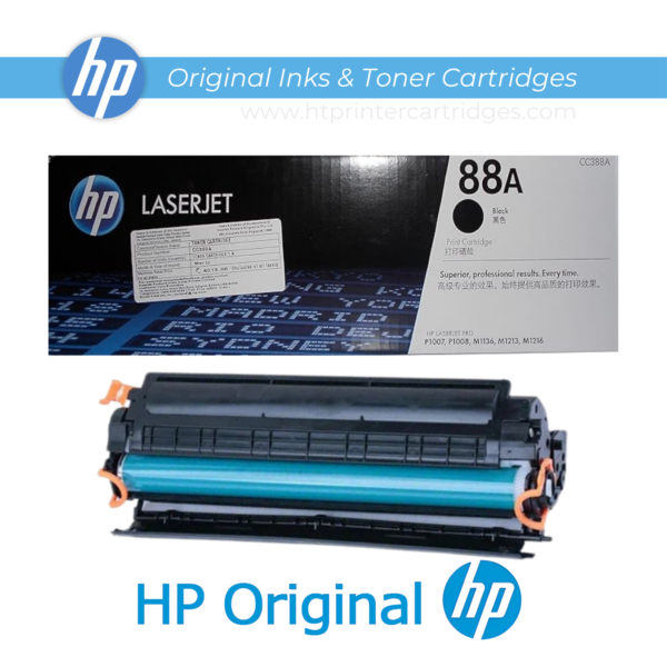 HP 88A 2-pack Black Original LaserJet Toner Cartridge- (CC388AD)_printer cartridges_1