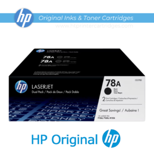 HP 78A 2-pack Black LaserJet Toner Cartridges – (CE278AD) | Compatible with HP LaserJet Pro M1536, M1537, M1538, M1539, P1566, P1606 Printer Series