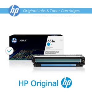 HP 651A Cyan Original LaserJet Toner Cartridge - (CE341A)_printer cartridges_1