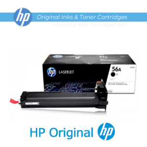 HP 56A Black LaserJet Toner Cartridge – (CF256A) | Compatible with HP LaserJet MFP M436 Printer