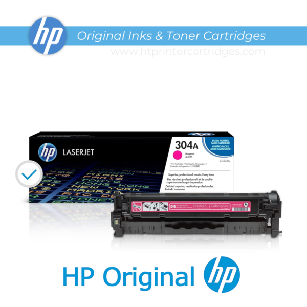 HP 304A Magenta Original LaserJet Toner Cartridge - (CC533A)_printer cartridges_1