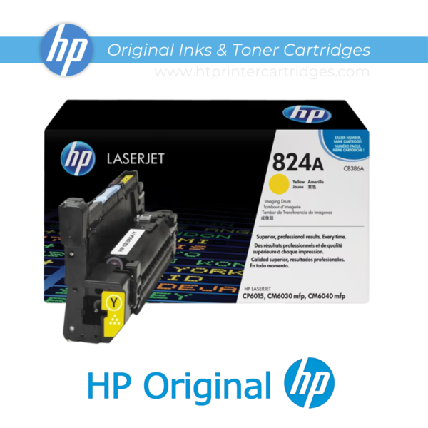 HP 824A Yellow Original LaserJet Image Drum - (CB386A)_printer cartridges_1