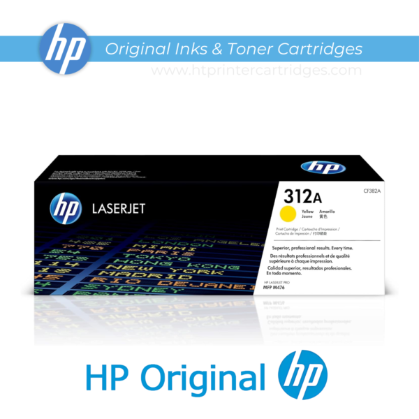 HP 312A Yellow Original LaserJet Toner Cartridge - (CF382A)_printer cartridges_2