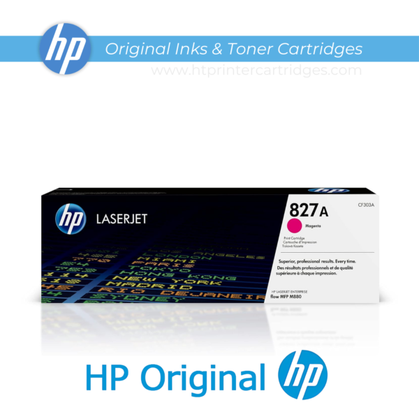 HP 827A Magenta Original LaserJet Toner Cartridge - (CF303A)_printer cartridges_2