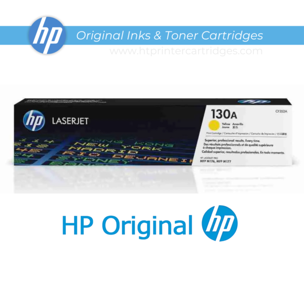 HP 130A Yellow Original LaserJet Toner Cartridge - (CF352A)_2