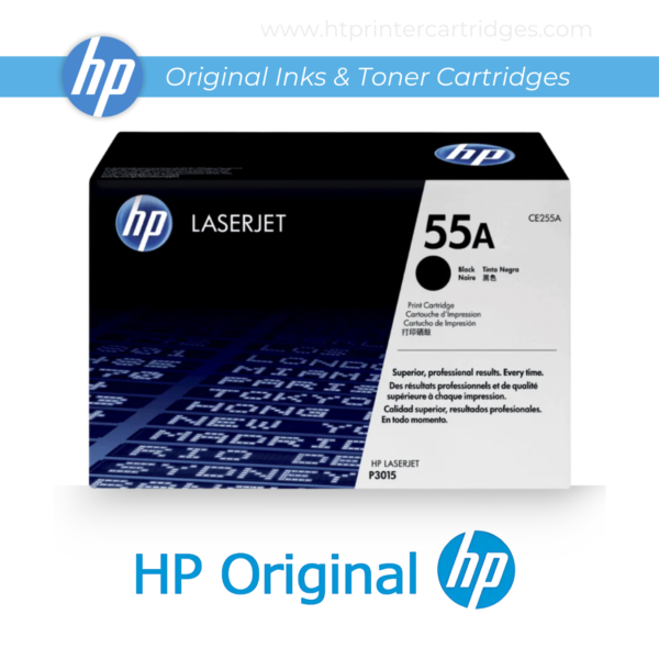 HP 55A Black Original LaserJet Toner Cartridge - (CE255A)_2