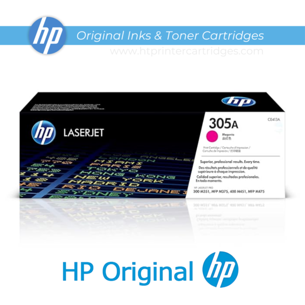 HP 305A Magenta Original LaserJet Toner Cartridge - (CE413A)_2