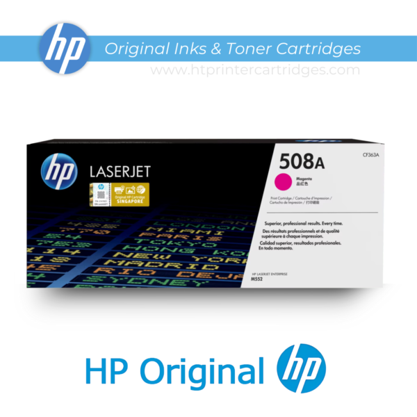 HP 508A Magenta Original LaserJet Toner Cartridge - (CF363A)_printer cartridges_2
