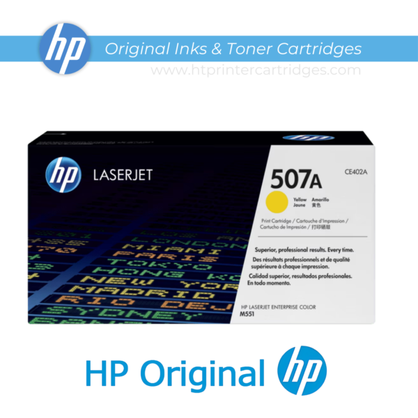 HP 507A Yellow Original LaserJet Toner Cartridge - (CE402A)_printer cartridges_2